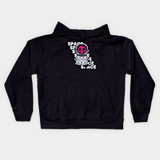 Astronaut space Kids Hoodie